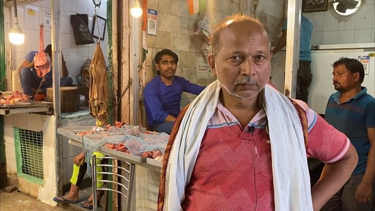 <div class="paragraphs"><p>Naser Ahmad,&nbsp;meat vendor at South Delhi's INA market.</p></div>