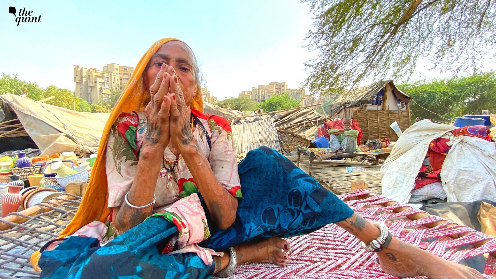 <div class="paragraphs"><p>Barfi, a long-term resident of the Banjara Market, urges the government for assistance. </p></div>