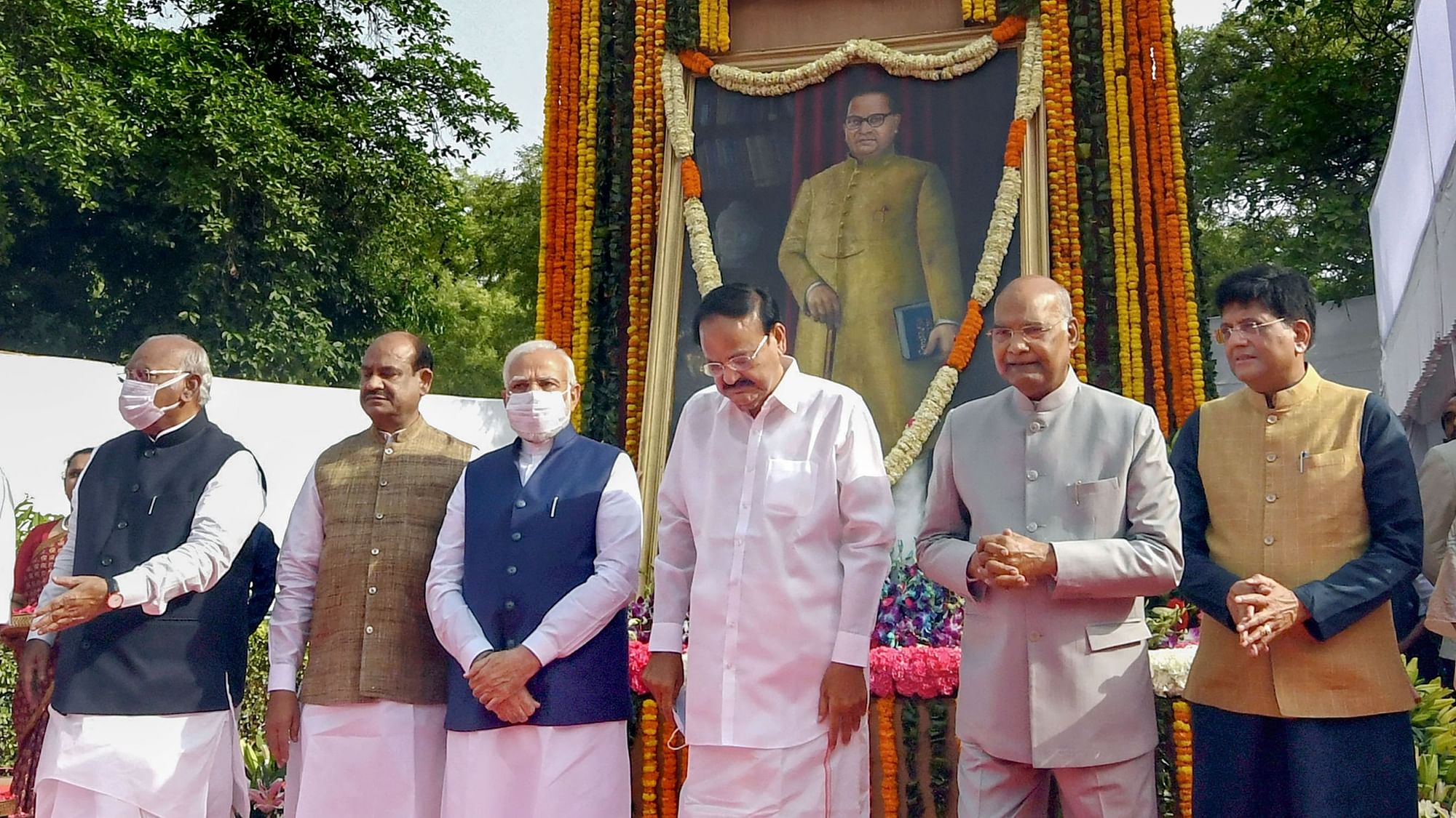 <div class="paragraphs"><p>Here's how the 131st birth anniversary of Babasaheb Ambedkar was celebrated across India.</p></div>