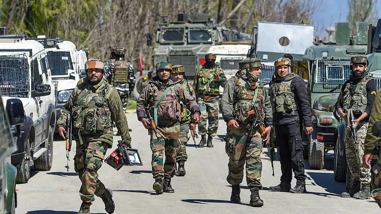 <div class="paragraphs"><p>Indian security forces in Jammu and Kashmir. Image used for representational purpose.</p></div>