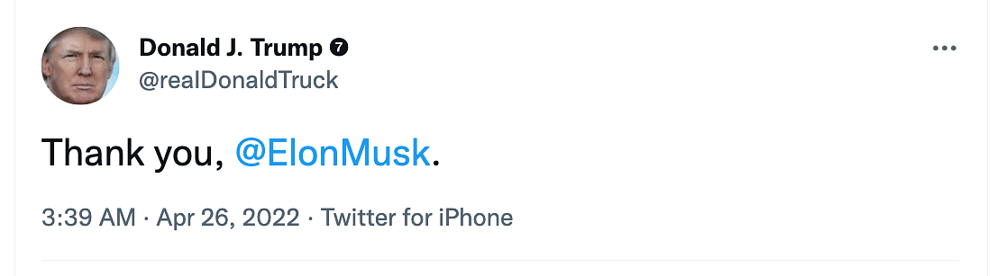 Elon Musk bought Twitter for about $44 billion.