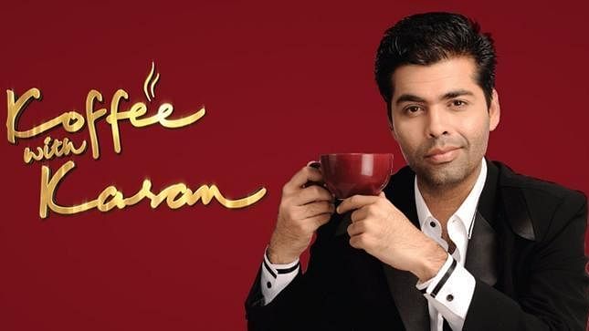 <div class="paragraphs"><p>Karan Johar in a poster of <em>Koffee With Karan.</em></p></div>
