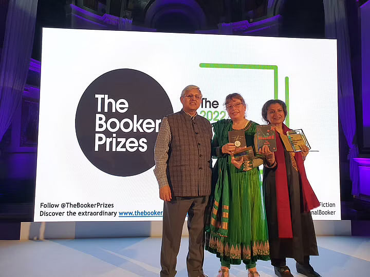Geetanjali Shree is the first Indian to win the International Booker Prize, for her novel 'Tomb of Sand.'