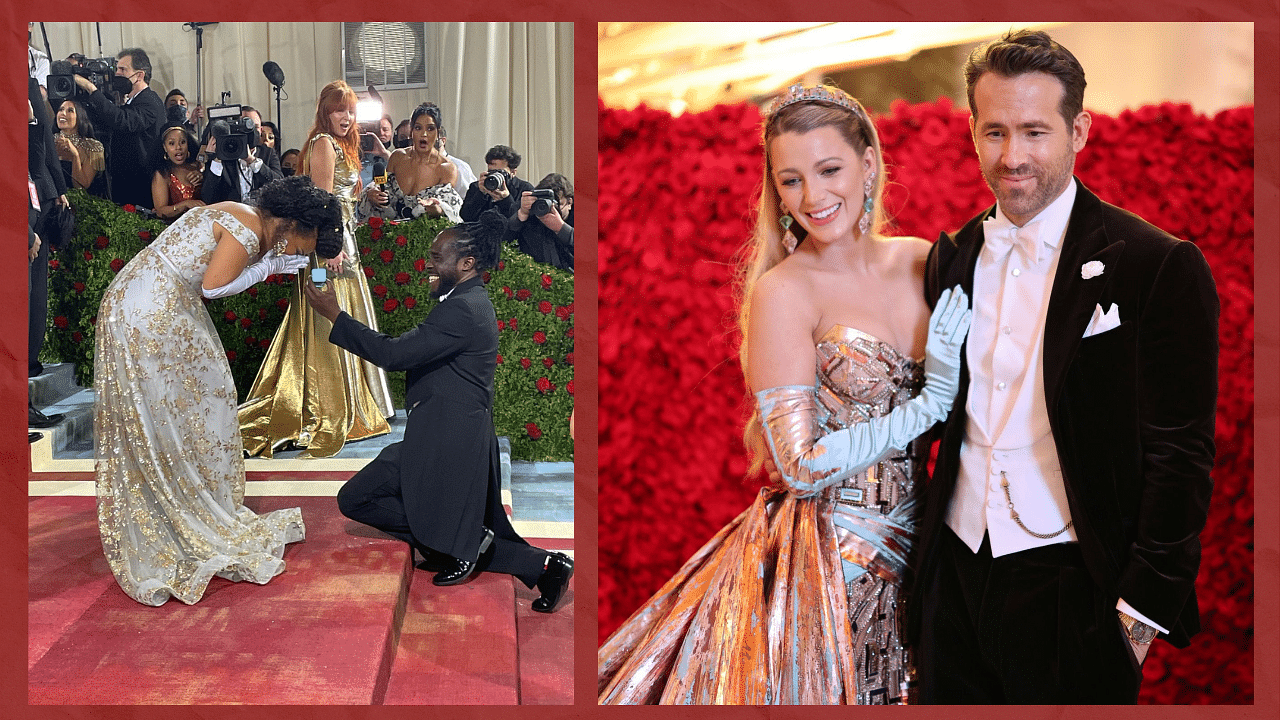 <div class="paragraphs"><p>The internet is talking about the surprise proposal at the Met Gala and the reigning 'it' couple of Hollywood Blake Lively and Ryan Reynolds.</p></div>