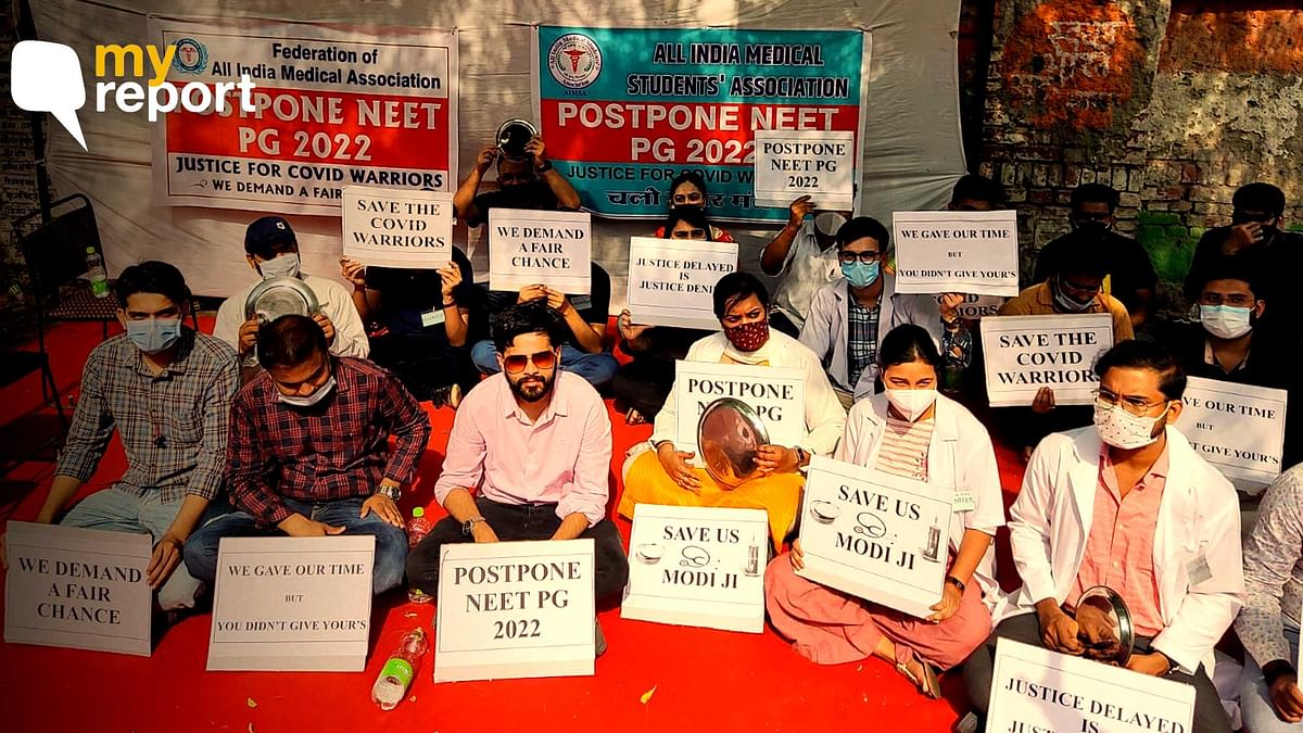 NEET-PG 2022: 'No Time To Prepare, Please Postpone Our Exams,' Urge Students