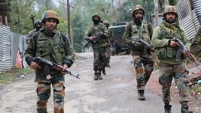 <div class="paragraphs"><p>A civilian was killed in the Pulwama district of Jammu and Kashmir on Sunday, 15 May, during an exchange of fire between security forces and terrorists, police said.</p></div>