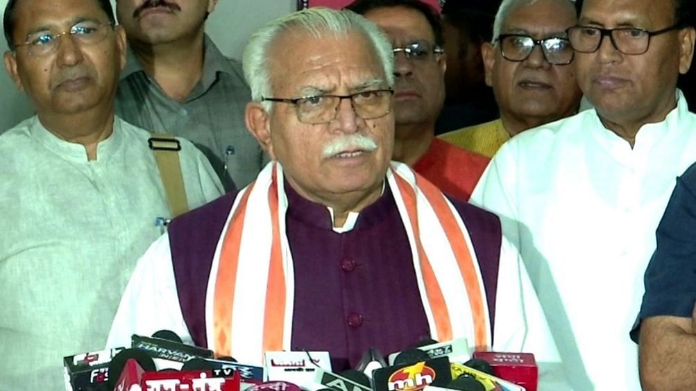 <div class="paragraphs"><p>After the Aam Aadmi Party (AAP) government in Delhi blamed the Haryana government for a water shortage crisis in the city, Chief Minister Manohar Lal Khattar on Tuesday, 17 May, said that Delhi is being supplied with its fair share of water.</p></div>