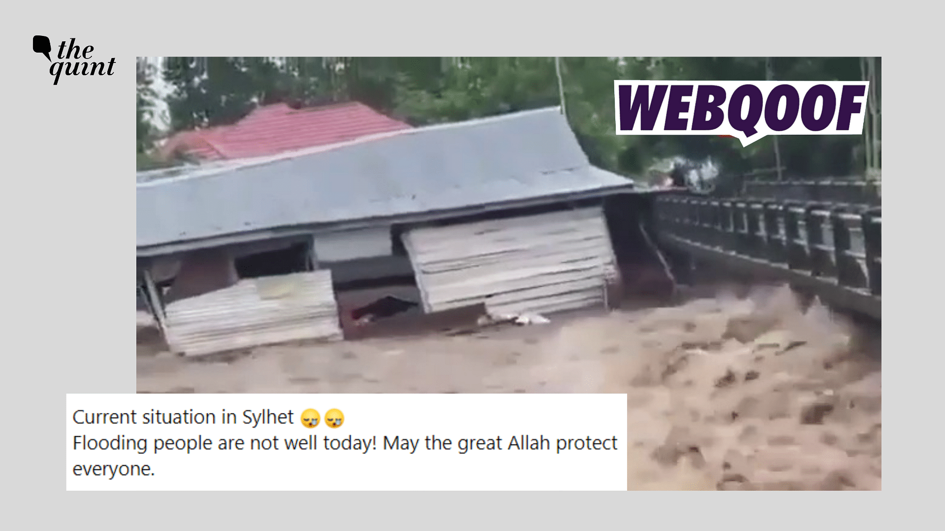 <div class="paragraphs"><p>Fact-check: The claim states that the video shows visuals from Bangladesh's recent flood.</p></div>