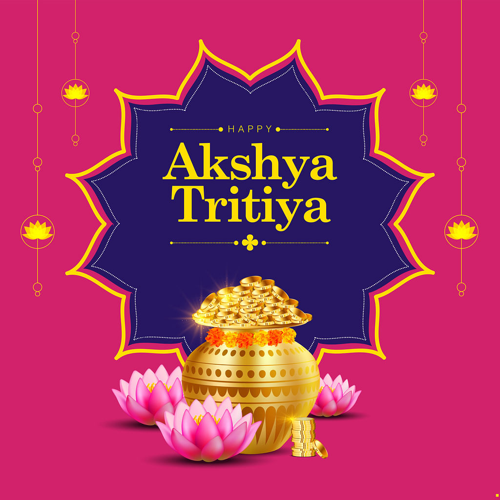 Wishes, Images and Quotes on the occasion of Akshaya Tritiya 2022.