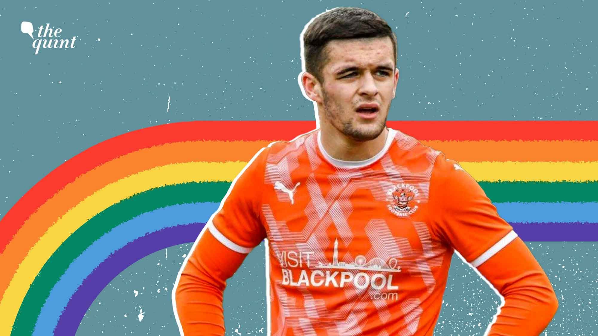 <div class="paragraphs"><p>Blackpool footballer Jake Daniels on Monday came out as gay, in a statement made through his football club.</p></div>