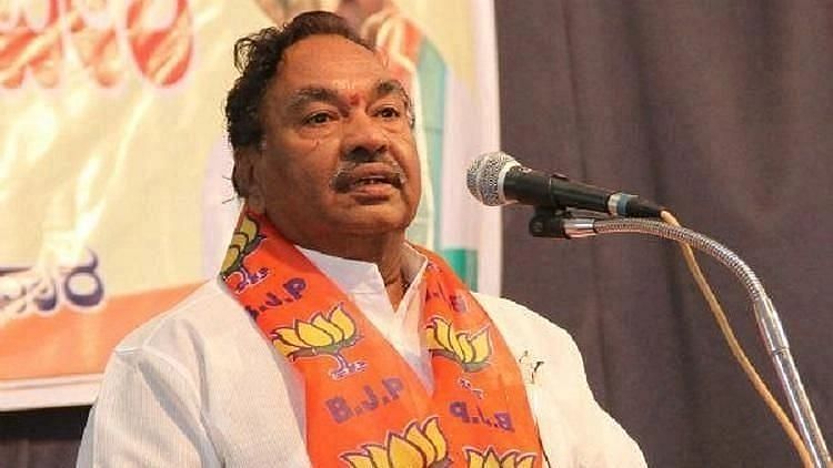 'RSS Flag Will Become National Flag Some Day': Karnataka BJP Leader Eshwarappa