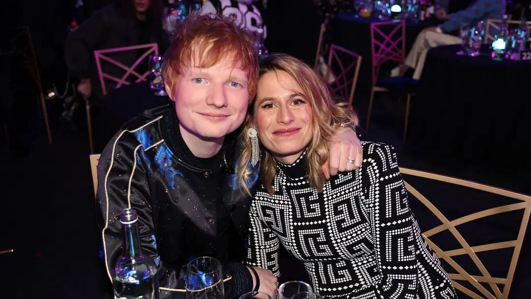 <div class="paragraphs"><p>Ed Sheeran and wife Cherry Seaborn.</p></div>