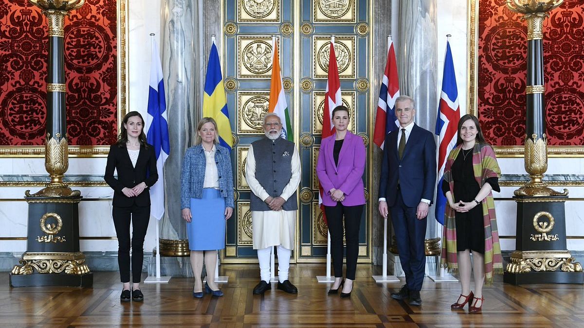 <div class="paragraphs"><p>Prime Minister Narendra Modi, who is on a 3-day visit to Europe, is attending the second India-Nordic summit that is currently underway in Denmark.</p></div>