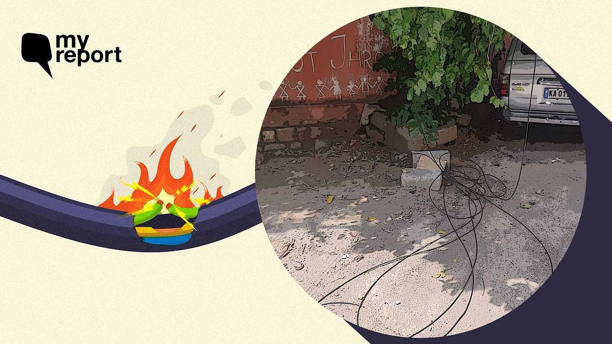 'Bengaluru's Unattended Wires Becoming a Serious Threat,' Say Residents
