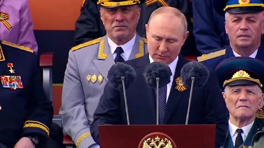 For Security of Our Motherland': Vladimir Putin Delivers Victory Day Speech  in Moscow