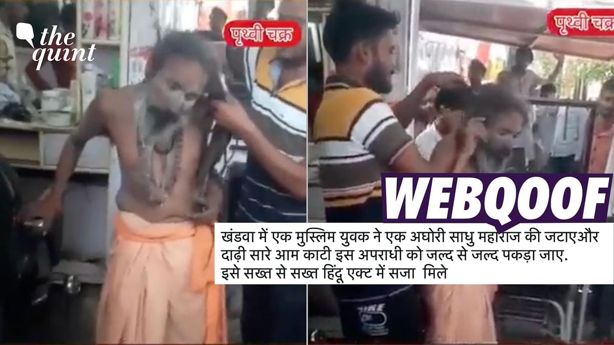 Video of Man Assaulting a Sadhu Shared With False Communal Spin