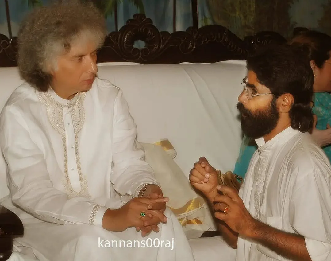 <div class="paragraphs"><p>Sharma taught him the basics as well as an advanced composition in Hindustani and Haridas was asked to practice the same composition for two years.</p></div>