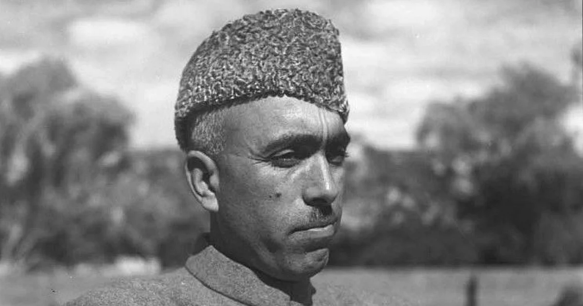J&K Govt Drops Image of First Elected CM Sheikh Abdullah From Police Medals