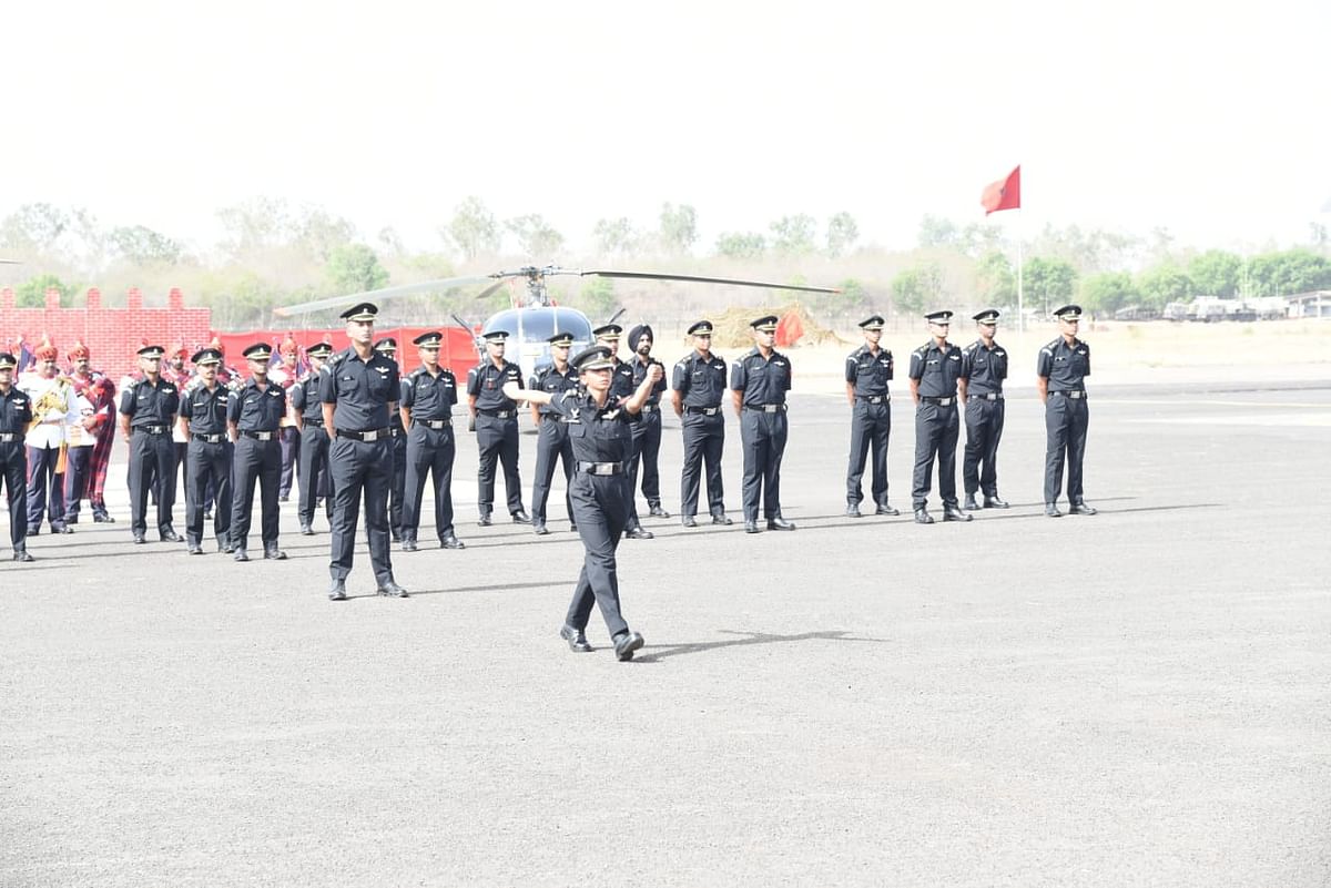 The 26-year-old captain, who hails from Haryana, was awarded the Coveted Wings along with 36 army pilots.