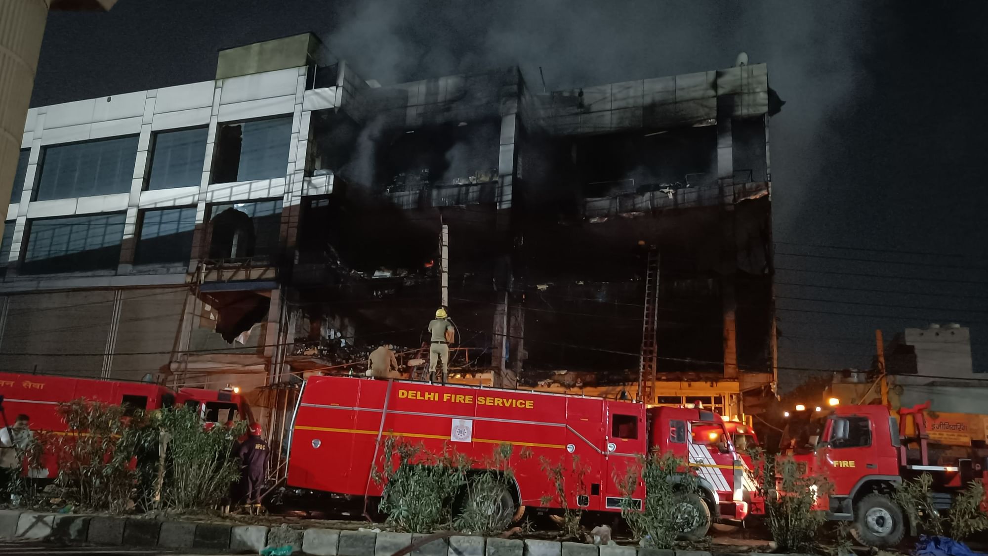 <div class="paragraphs"><p>The fire broke out at a building near pillar number 544, Mundka metro station.</p></div>