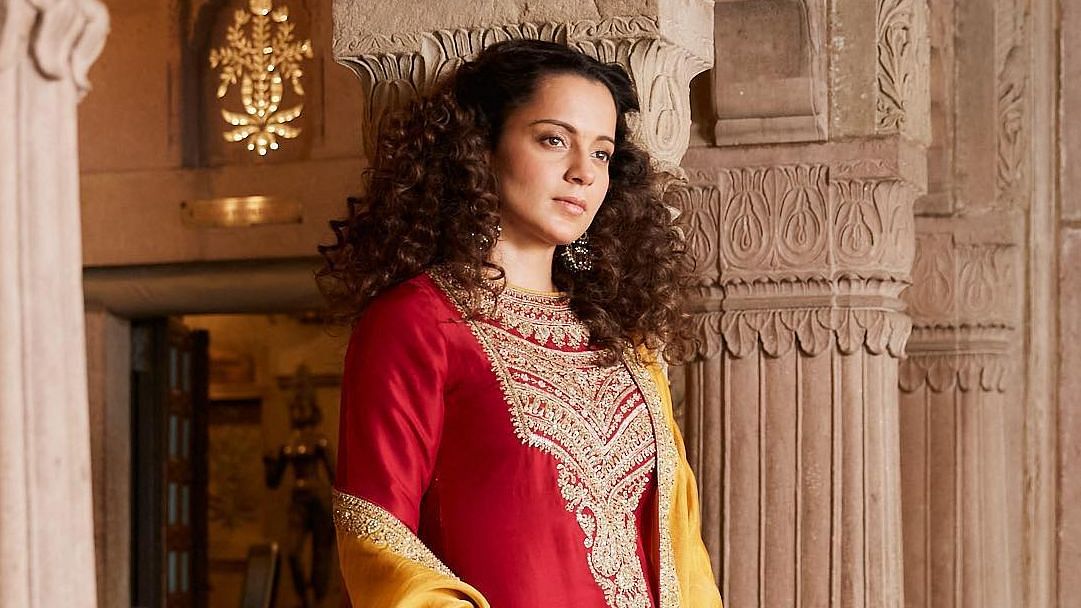 <div class="paragraphs"><p>Kangana Ranaut reacts to claims of a 'shivling' being found in the Gyanvapi Mosque complex.</p></div>