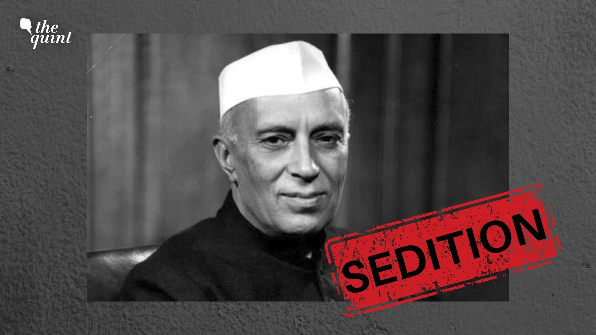 <div class="paragraphs"><p>“We are in post-Constitution era. Pandit Jawaharlal Nehru had said that this provision is obnoxious and the sooner we get rid of sedition, the better," Kapil Sibal had claimed.</p></div>
