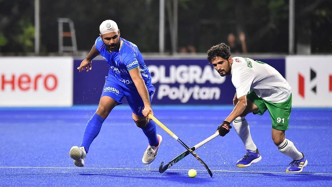 <div class="paragraphs"><p>Indian hockey team were held to a 1-1 draw by Pakistan in the Asia Cup.&nbsp;</p></div>