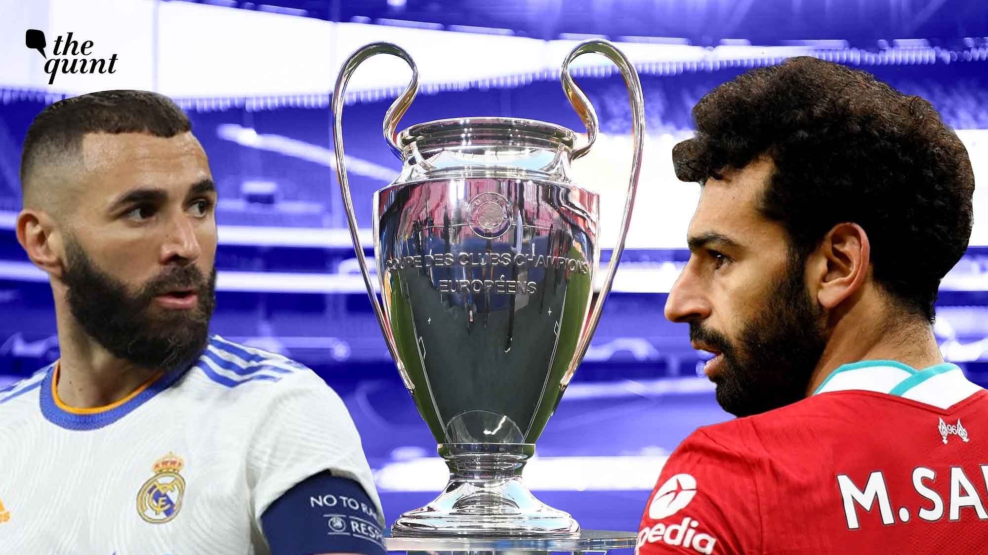 <div class="paragraphs"><p>Mo Salah and Karim Benzema will lead Liverpool and Real Madrid's attacks in the final of the UEFA Champions League.</p></div>