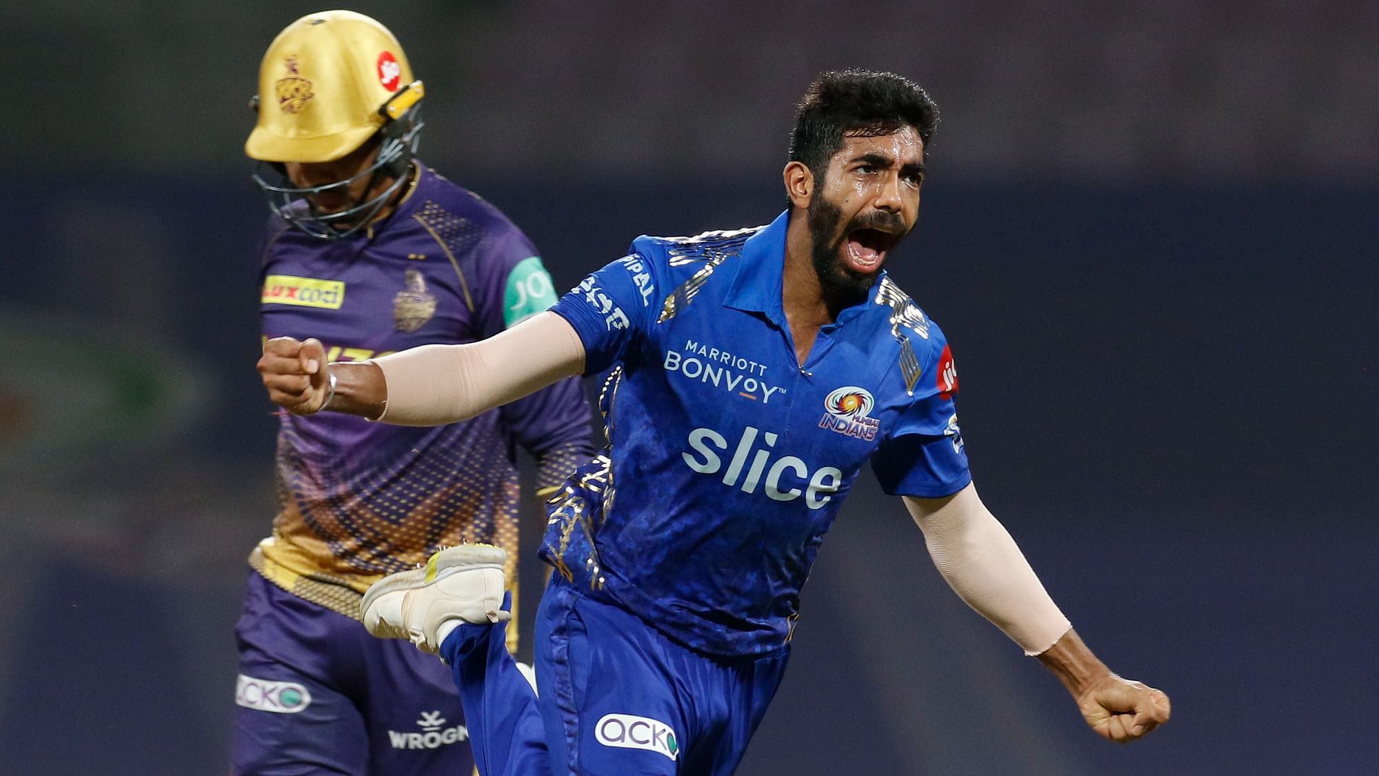 <div class="paragraphs"><p>Jasprit Bumrah celebrates a wicket</p></div>