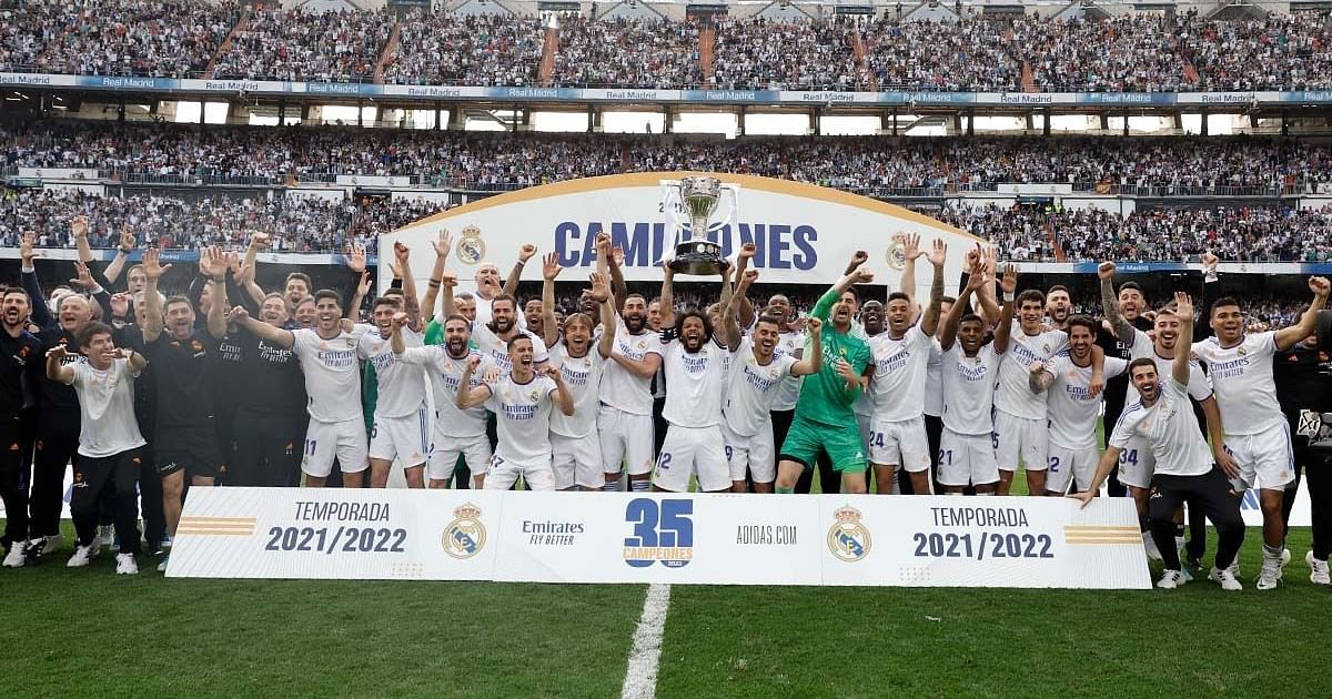 Real Madrid Clinch Their 35th La Liga Title