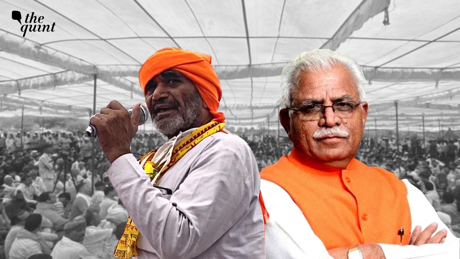 <div class="paragraphs"><p>The speeches made by several Hindutva leaders at the 'Gau Hatya Mahapaap' Mahapanchayat in Haryana’s Nuh on 8 May, had a surprising recurring target - Haryana CM ML Khattar.</p></div>