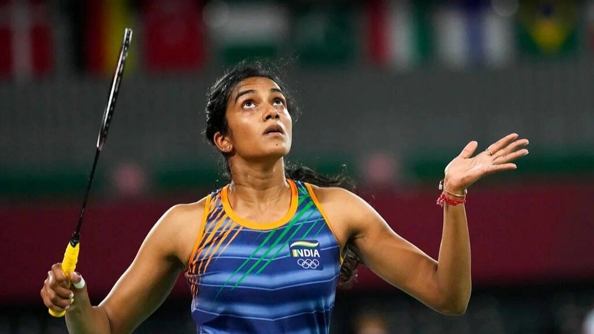 <div class="paragraphs"><p>India's star shuttler P.V. Sindhu at the Tokyo Olympics.</p></div>
