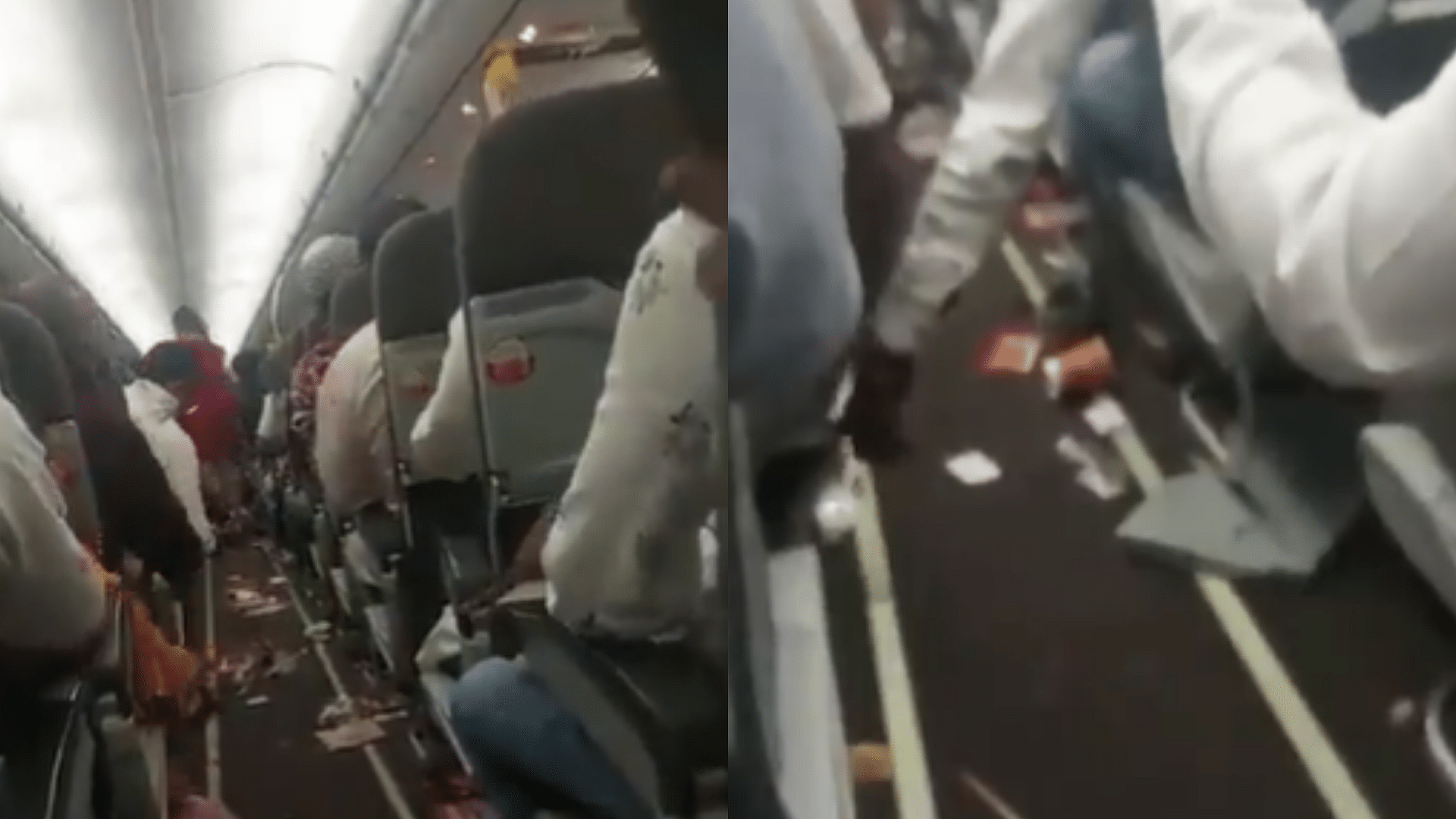 <div class="paragraphs"><p>A Mumbai-Durgapur SpiceJet flight encountered serious turbulence during descent at the destination on Sunday, 1 May, injuring at least 12 passengers and 3 crew members.</p></div>