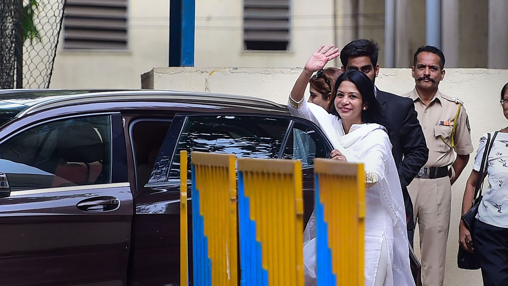 <div class="paragraphs"><p>Former media executive Indrani Mukerjea comes out of the Byculla Women's Jail after getting bail in the Sheena Bora murder case.</p></div>