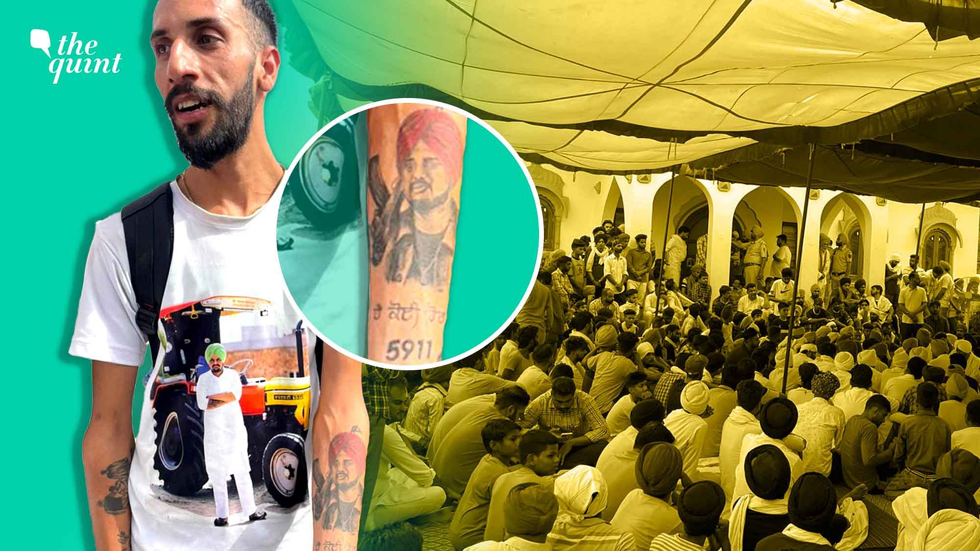 <div class="paragraphs"><p>On Gaurav's left arm is a large tattoo of singer-turned-politician&nbsp;<a href="https://www.thequint.com/news/india/law-and-order-punjab-bhagwant-mann-opposition-blames-aap-sidhu-moose-wala-killing">Sidhu Moose Wala</a>, along with the number 5911 inscribed under it.</p></div>