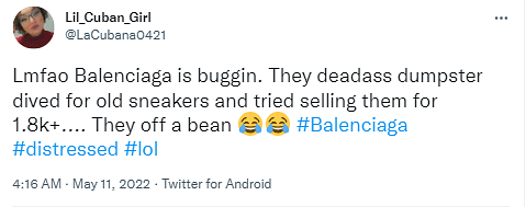 Balenciaga’s Distressed Sneakers Worth Rupees 1.42 Lakh Has Twitter In Splits