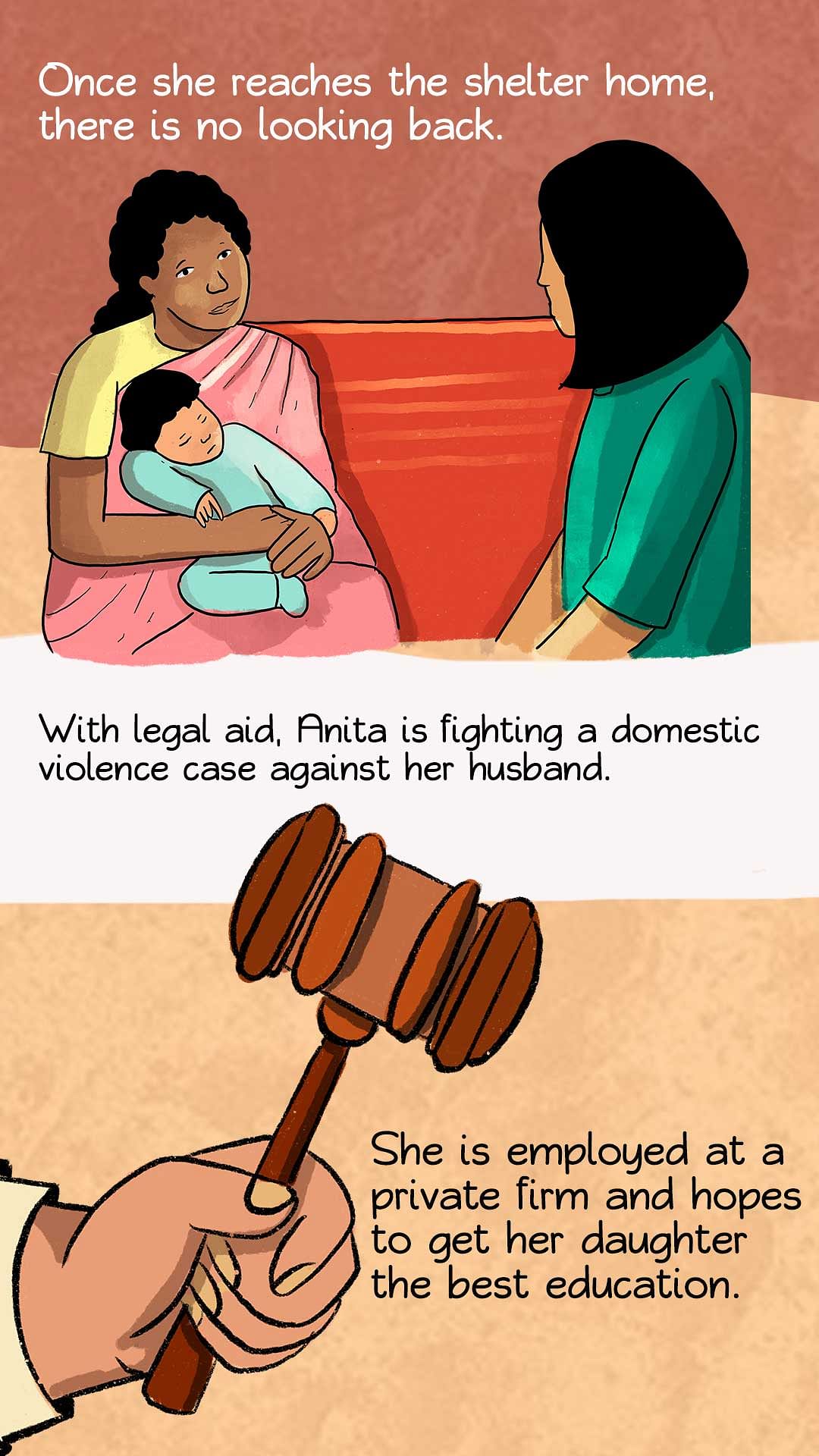 Beyond the laws are stories of women – who have been fighting, marital rape for years. This is one such story.