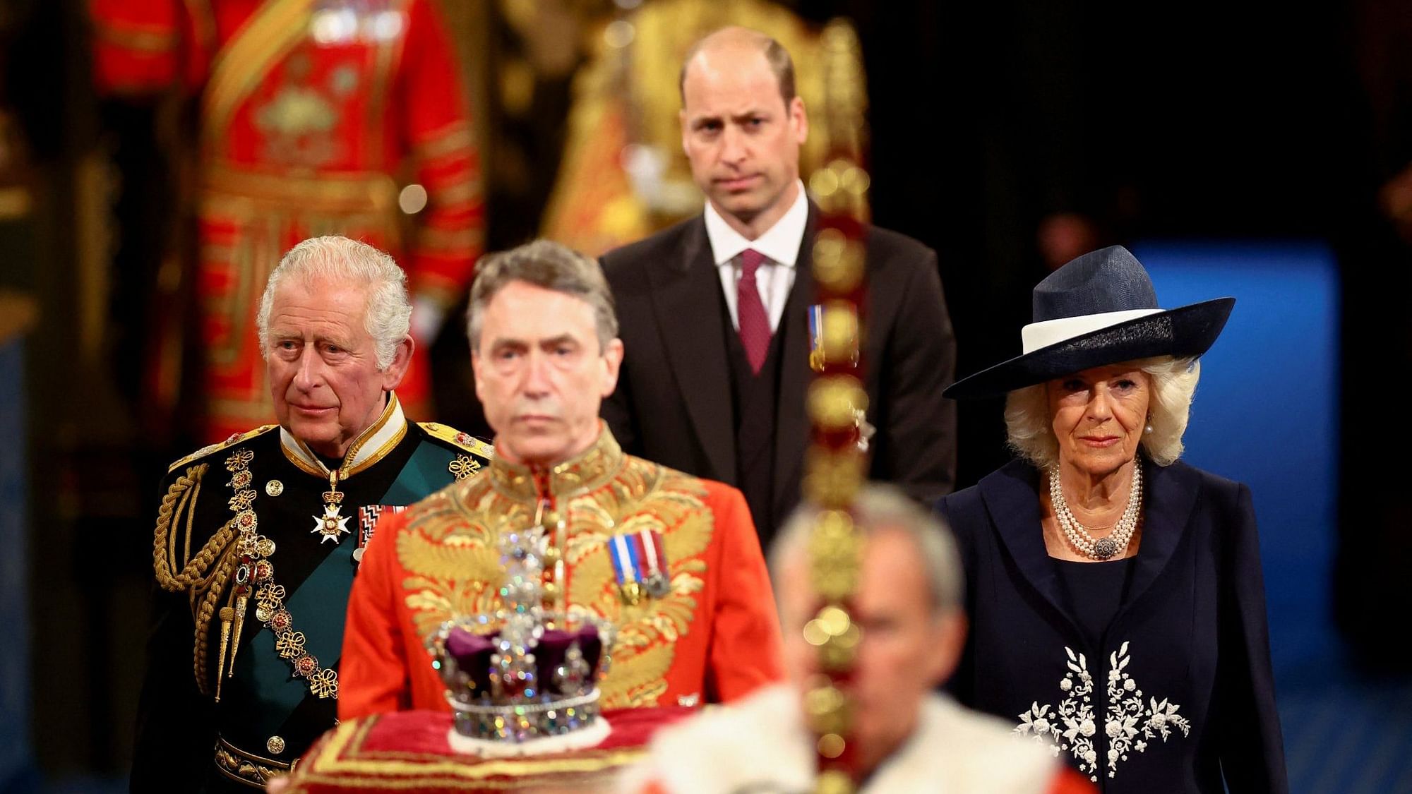 <div class="paragraphs"><p>For the first time, Prince Charles on Tuesday, 10 May, gave the Queen's speech at the Britain parliament's ceremonial opening. Queen Elizabeth had reportedly missed the grand event for the first time in six decades</p></div>