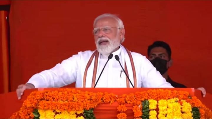 <div class="paragraphs"><p>Prime Minister Narendra Modi&nbsp;said on Thursday, 26 May, that BJP workers were being targeted in Telangana.</p></div>