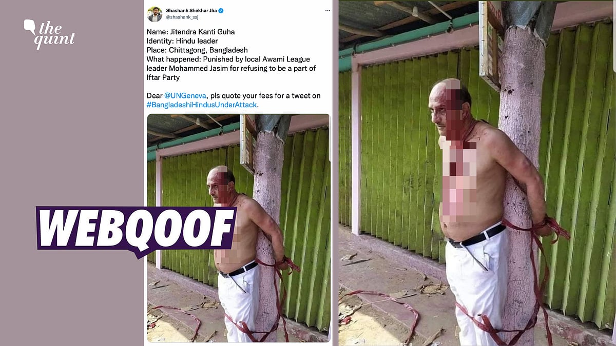 Fact Check | No, This Hindu Leader in Bangladesh Was Not Attacked for 'Refusing To Attend an Iftar Party' - Vimarsana News