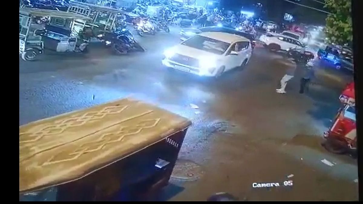 Chilling CCTV Footage Shows Firing on a Car in Delhi's Busy Subash Nagar