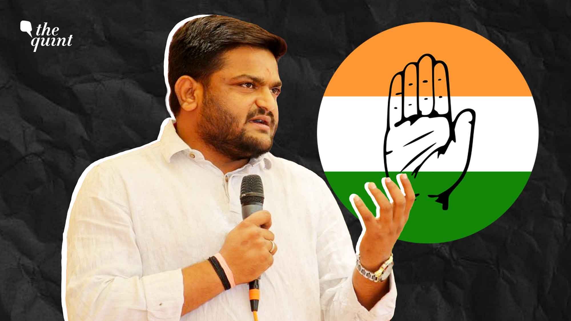 <div class="paragraphs"><p>Hardik Patel's three-year stint in the <a href="https://www.thequint.com/topic/congress-party">Congress party</a> came to an end on Wednesday, 18 May, as he announced his <a href="https://www.thequint.com/news/politics/hardik-patel-resigns-from-congress-months-ahead-of-gujarat-elections">resignation</a> by posting a letter on Twitter.</p></div>
