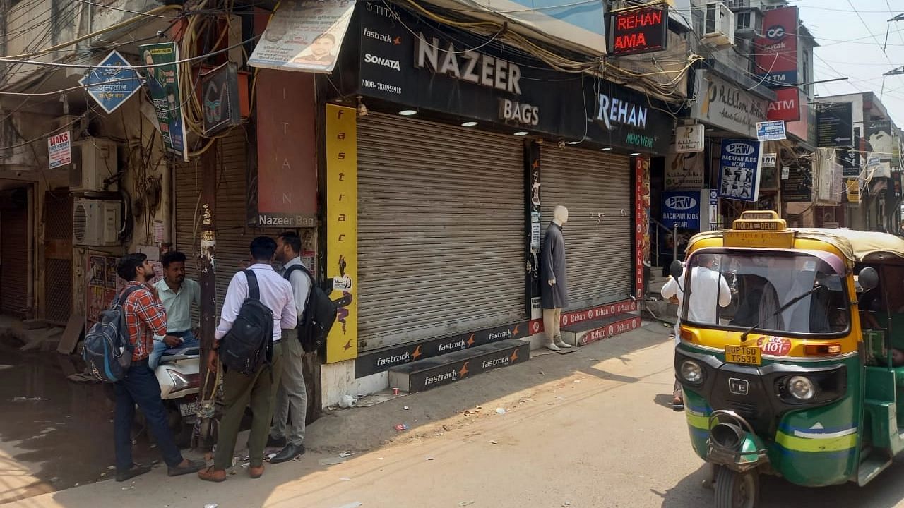 <div class="paragraphs"><p>A day after Aam Aadmi Party MLA Amanatullah Khan was arrested, several shops in Okhla constituency remained shut.</p></div>