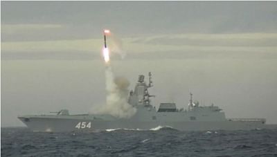 <div class="paragraphs"><p>The Zircon missile hit a naval target about 1,000 km away in the White Sea.</p></div>