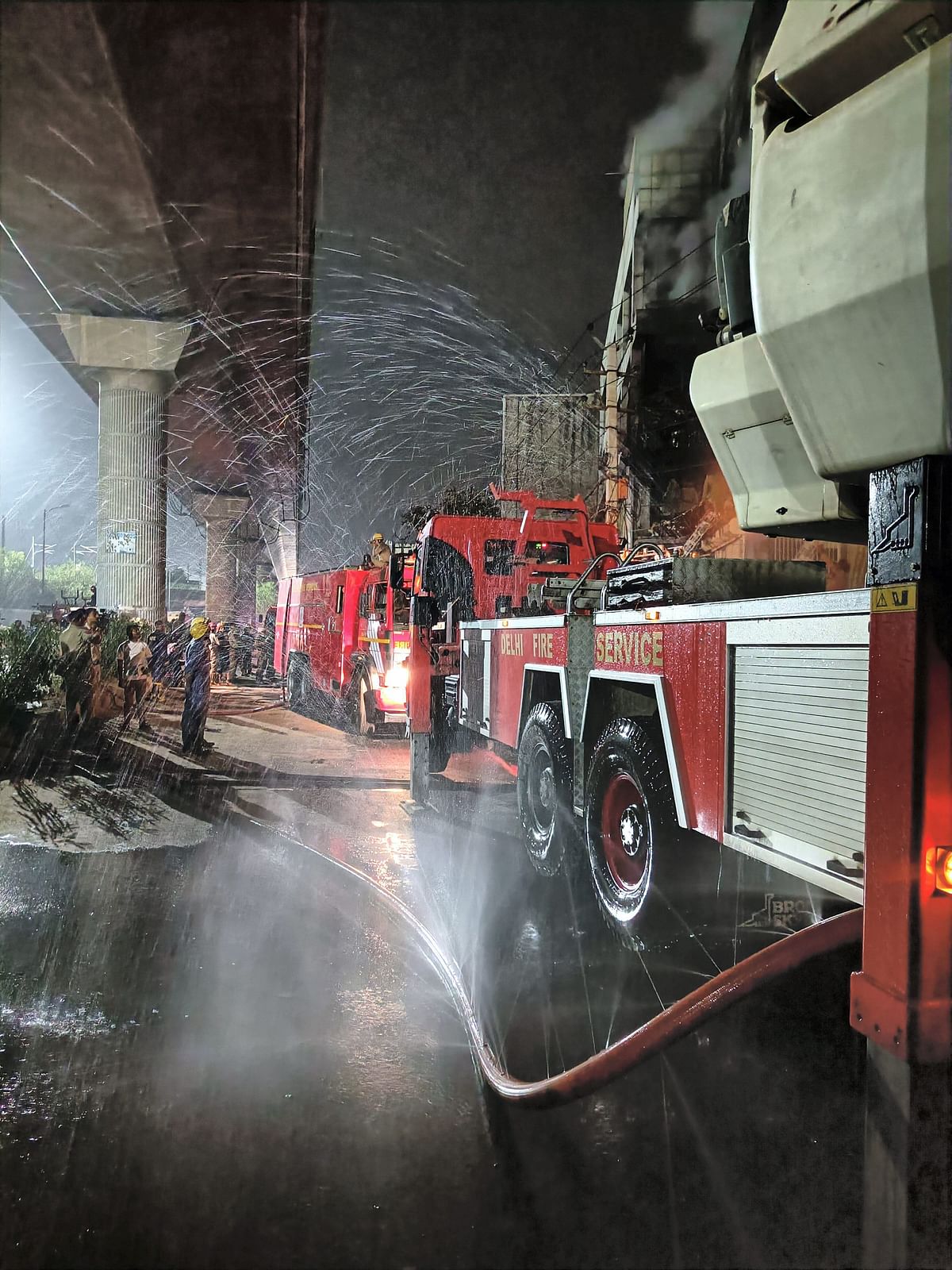 At least 27 people were killed in a major fire that broke out at a building near Mundka Metro Station.