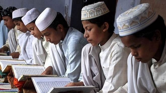 File picture of students in a madrassa.&nbsp;