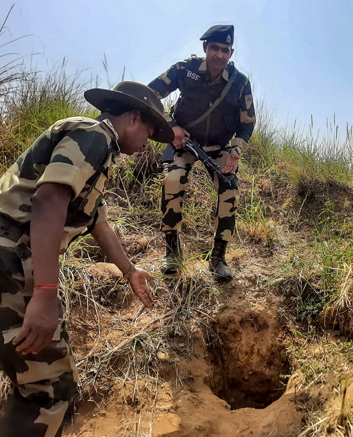 A cross-border tunnel was detected along the Indo-Pakistan border in Jammu and Kashmir's Samba district.