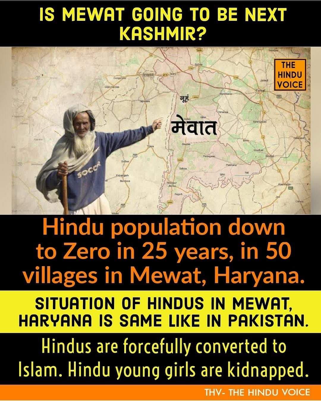 Why do Hindutva outfits have a disproportionate focus on Mewat?