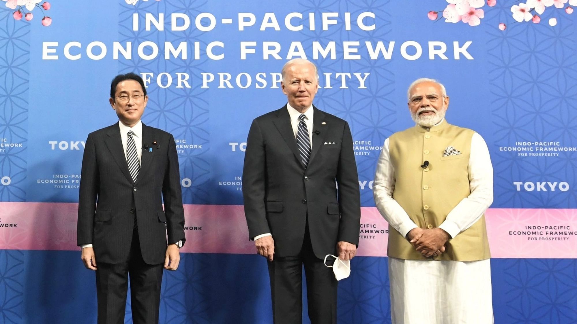<div class="paragraphs"><p>India joined the IPEF in Japan, with Prime Minister Narendra Modi attending the launch of the trade partnership in Tokyo.</p></div>