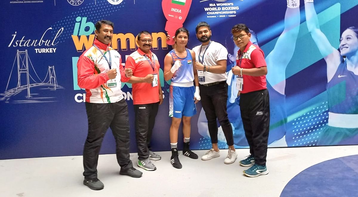 Nikhat will be competing against Thailand's Jitpong Jutamas in World Boxing Championships final.